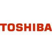 Logo Toshiba - Marque partenaire du Groupe Factoria